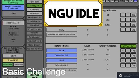 Ngu idle challenges. Things To Know About Ngu idle challenges. 